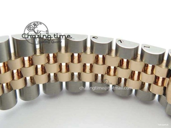 Noob Dial RG Brown Diam 41mm On Jubilee Wrapped Best Bezel Fluted DateJust 126303 Edition 1:1 A3235 Bracelet 1221